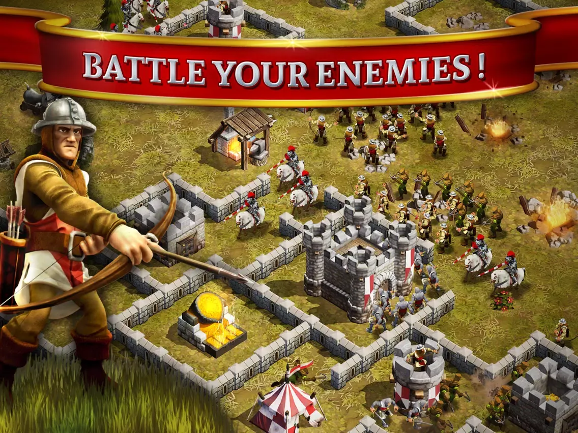 Battle Ages iPad 应用截图