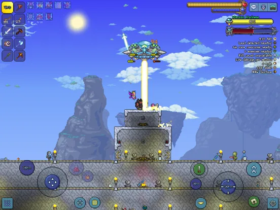 Terraria iPad  سکرین شاٹس