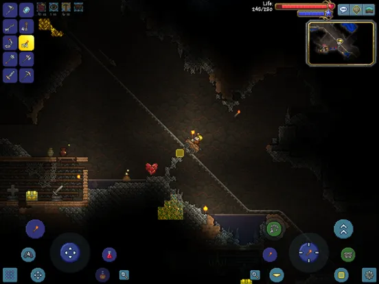 Terraria iPad  سکرین شاٹس