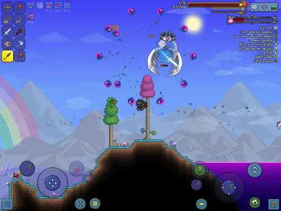 Terraria iPad  سکرین شاٹس