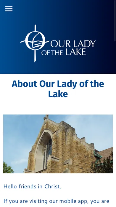 ภาพหน้าจอของ Our Lady of the Lake