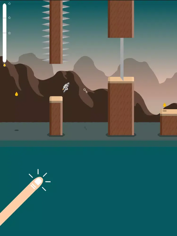Space Force: Simple Platformer iPad  سکرین شاٹس