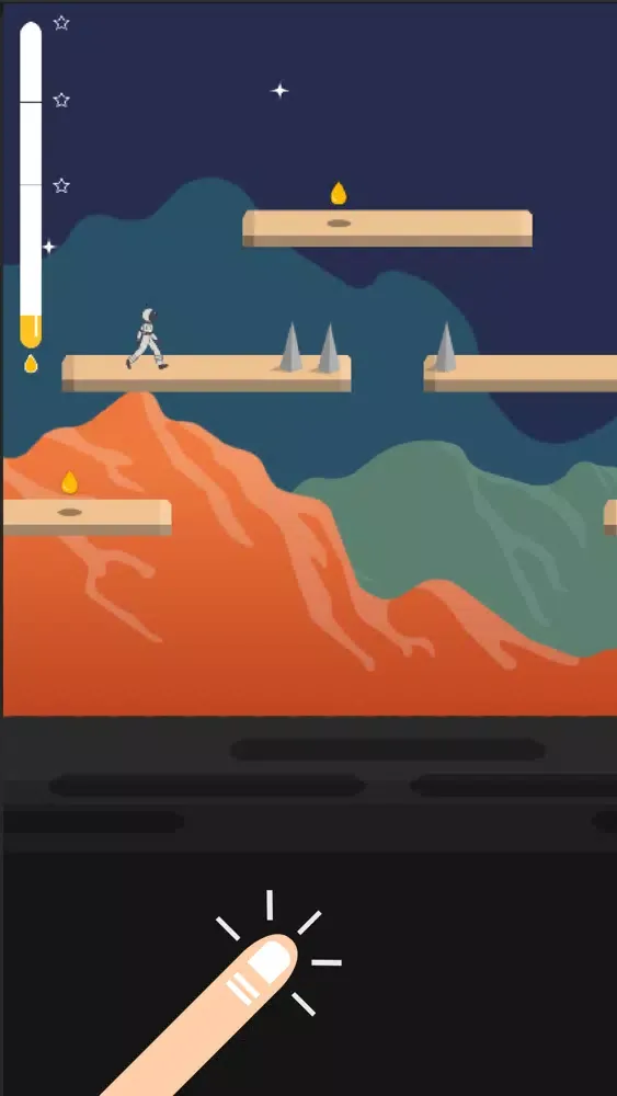 Space Force: Simple Platformer سکرین شاٹس
