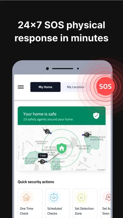 Captures d'écran de 56 Secure: Safety & Security