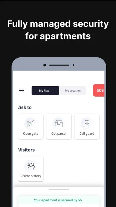 Captures d'écran de 56 Secure: Safety & Security