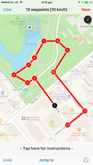 Capturas de tela do Spoofr — GPS & Location Simulator