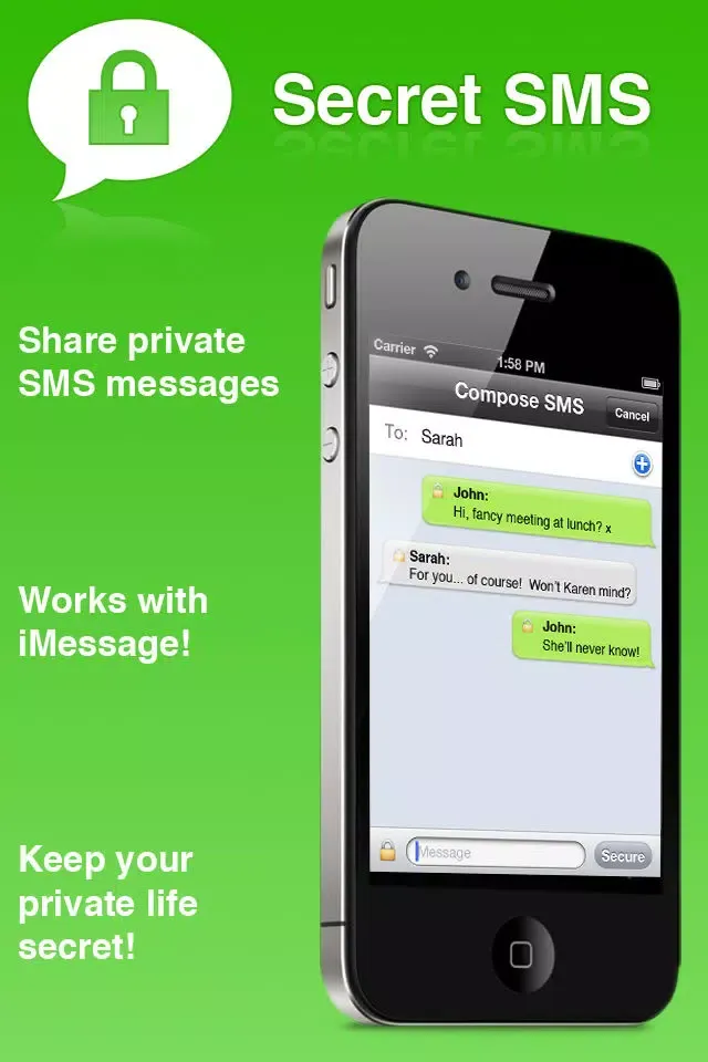 Secret SMS - Protect your private messages! Screenshots