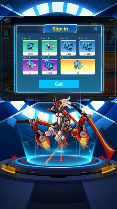 ภาพหน้าจอของ Mecha Colosseum
