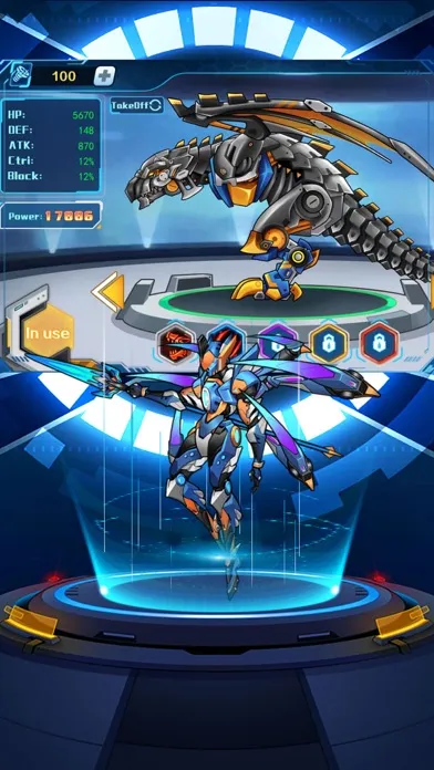 ภาพหน้าจอของ Mecha Colosseum