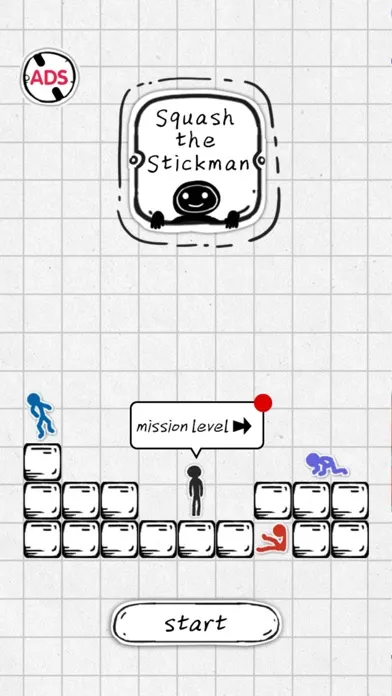 Tangkapan layar Squash the Stickman