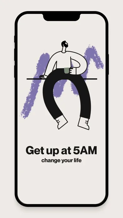 Capturas de pantalla de 5AM app: Wake Up Motivation