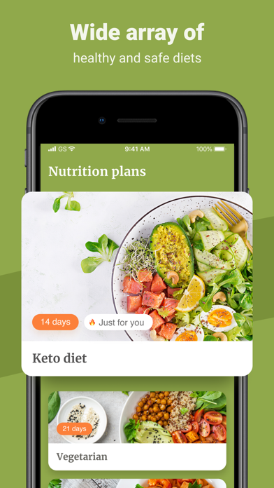 Screenshot di PEP: Diet - Healthy meal plan