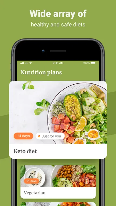 PEP: Diet - Healthy meal plan Ekran Görüntüleri