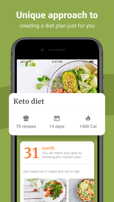 Screenshot di PEP: Diet - Healthy meal plan