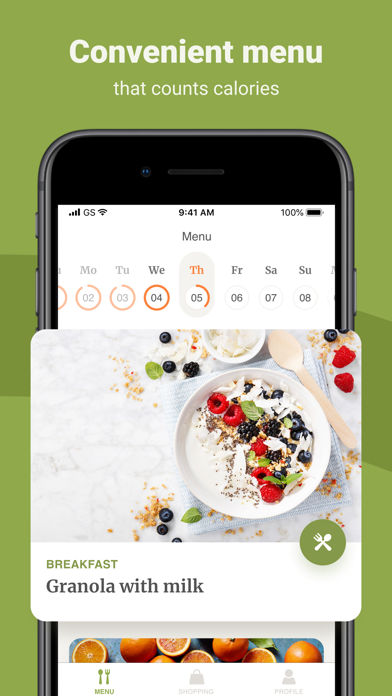 Screenshot di PEP: Diet - Healthy meal plan