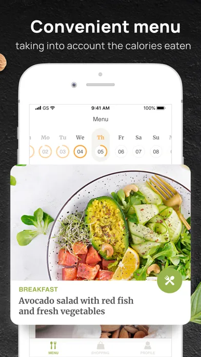 Captures d'écran de PEP: Keto - Diet plan tracker