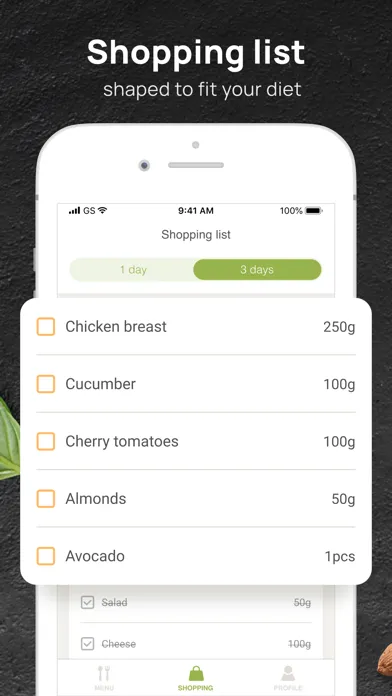 Captures d'écran de PEP: Keto - Diet plan tracker