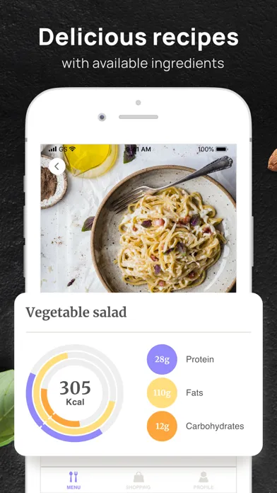 PEP: Mediterranean diet plan スクリーンショット