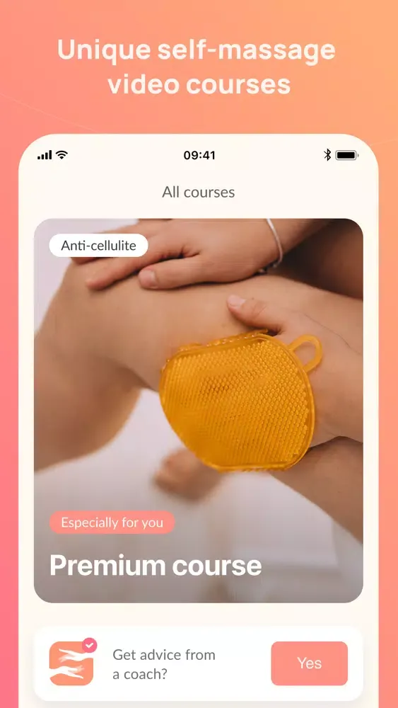 Zrzuty ekranu PEP: Self-massage for body