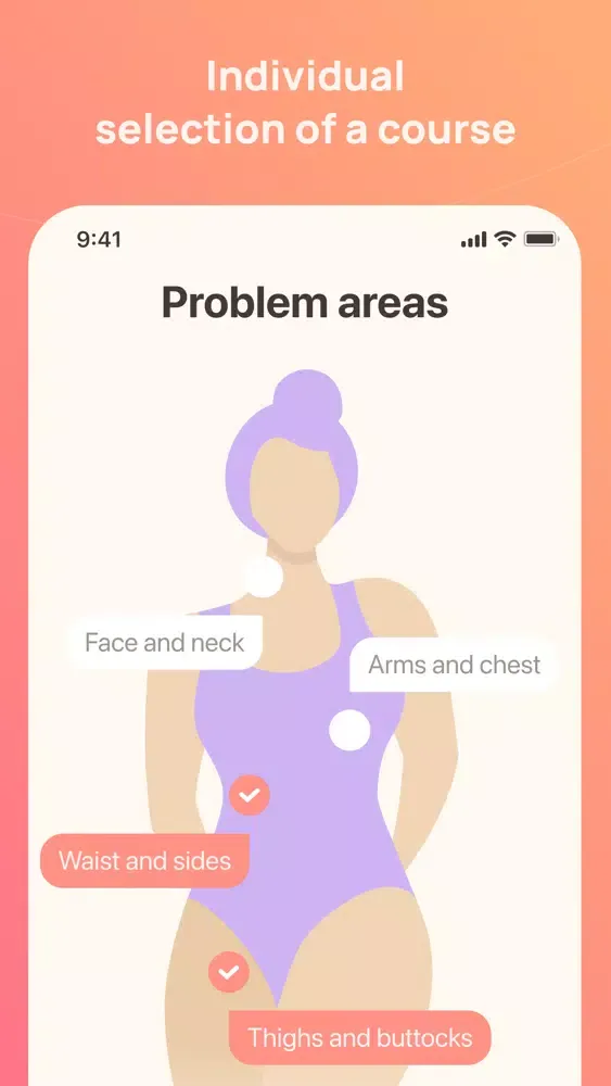 Zrzuty ekranu PEP: Self-massage for body