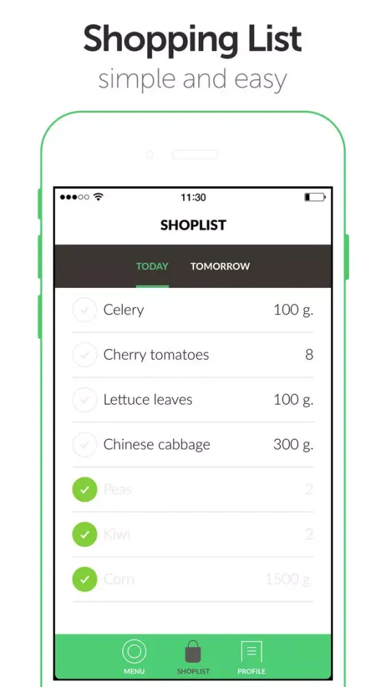 صور PEP: Vegetarian recipes — menu for the day