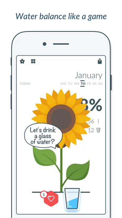 Capturas de tela do PEP: Drink the Water & balance
