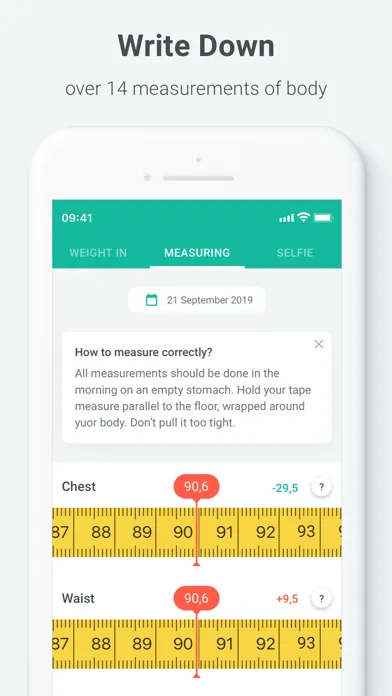 تصاویر PEP: Weight loss -body tracker