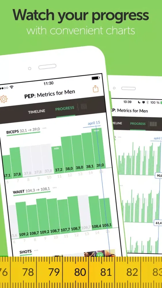 PEP: Metrics for Men應用截圖