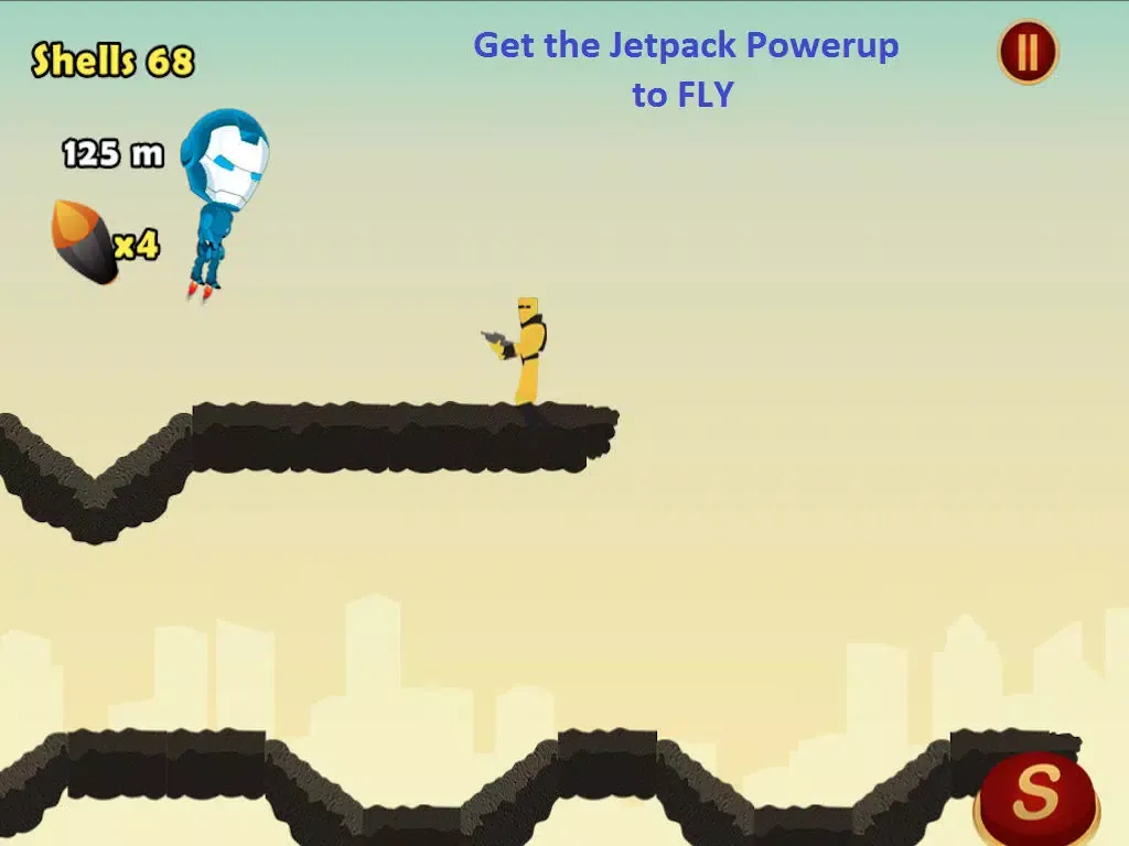 Capturas de tela do Blue Steel - Shoot and Run Free iPad 