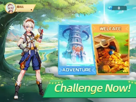 Azure Wizard Z:Adventure RPG iPad  سکرین شاٹس