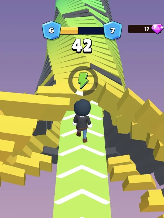 Tangkapan layar Stack Man Speed Subway Fun Run iPad 