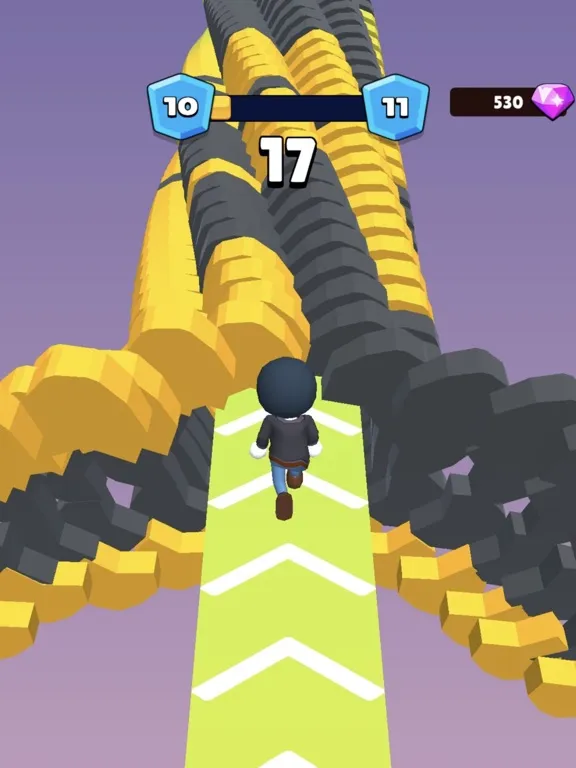 Tangkapan layar Stack Man Speed Subway Fun Run iPad 