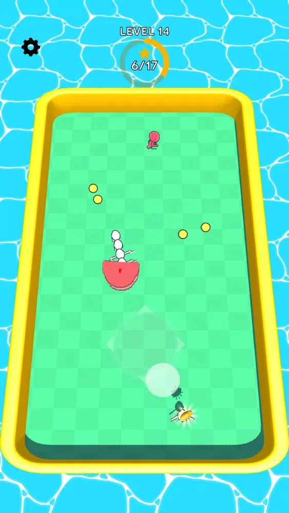 Capturas de tela do Human Snake!