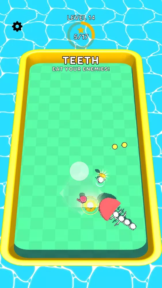 Capturas de tela do Human Snake!