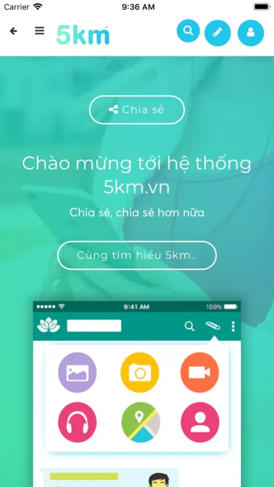 Capturas de pantalla de 5KM