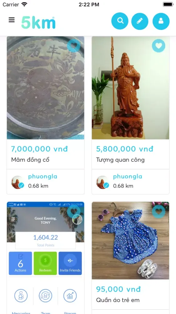 Capturas de pantalla de 5KM