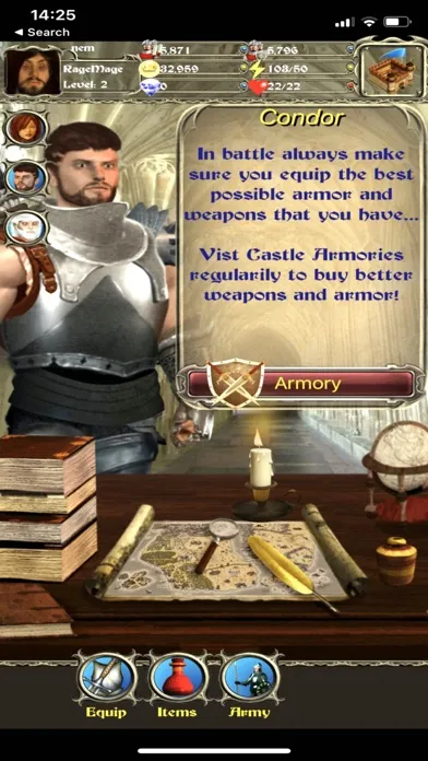 Capturas de tela do Shadow Quest Adventure RPG