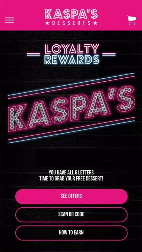 Screenshot di Kaspa's
