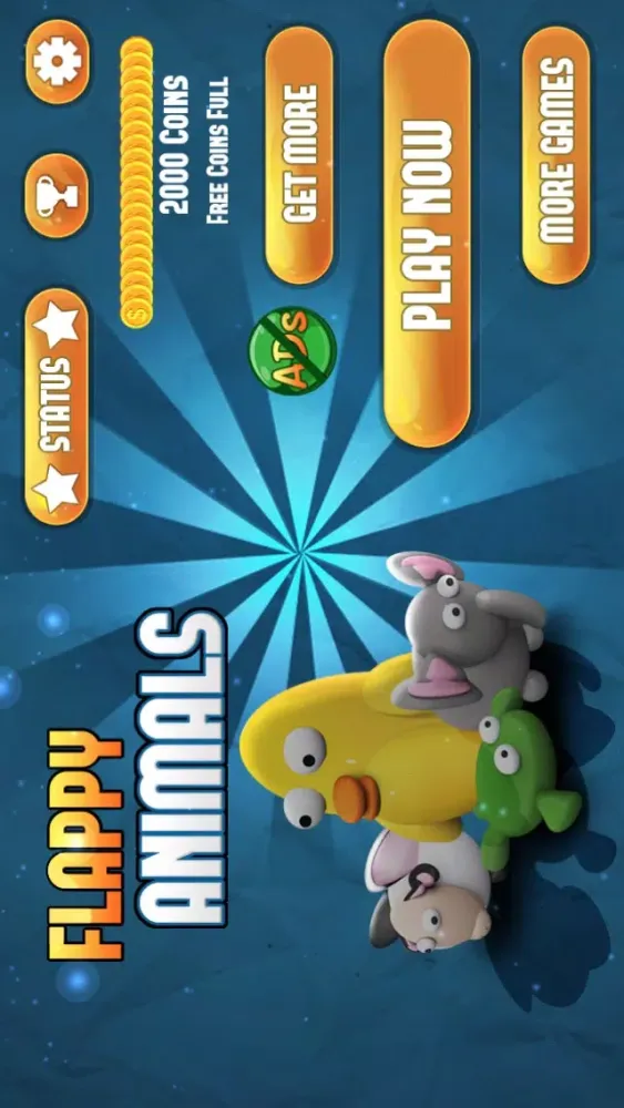 Capturas de pantalla de Flappy Animals: Sheep, Elephant, Fish