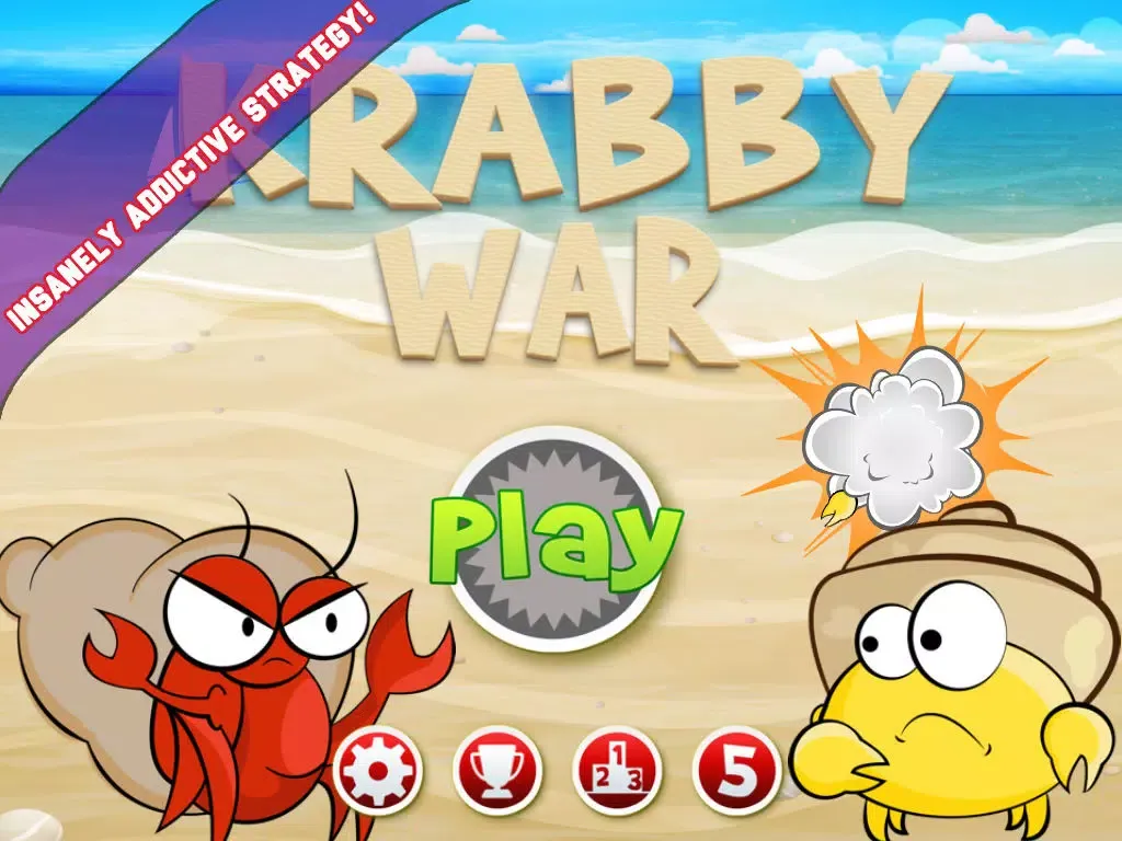 Krabby War iPad  سکرین شاٹس