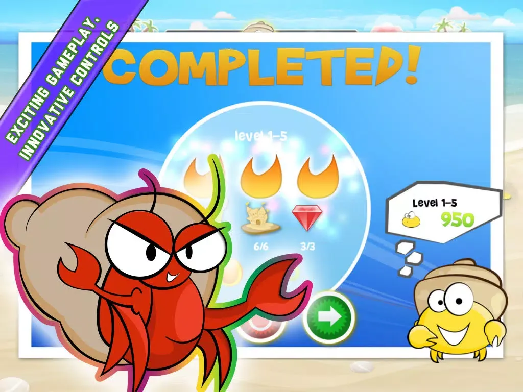 Krabby War iPad  سکرین شاٹس