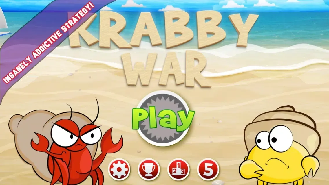 Krabby War سکرین شاٹس