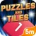 Puzzles and Tiles: Win the dragons in a Threes & 2048 game!