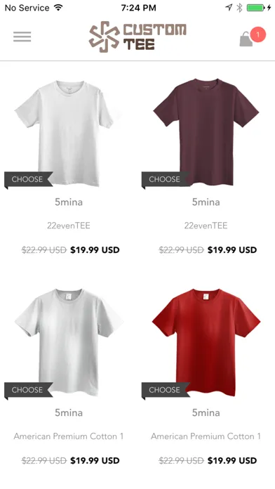 Custom Tees by 5mina سکرین شاٹس