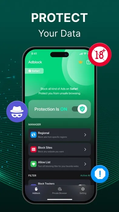 AdBlock: Web Browser Safe Screenshots