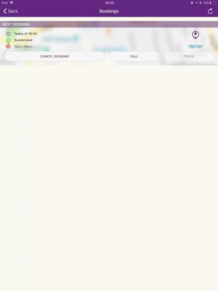 Tangkapan layar 5 Star Taxis Sunderland iPad 
