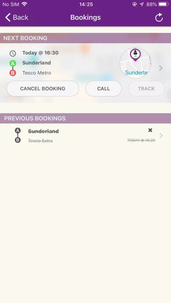 Tangkapan layar 5 Star Taxis Sunderland