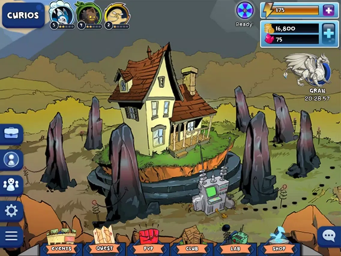 Curio Quest iPad  سکرین شاٹس