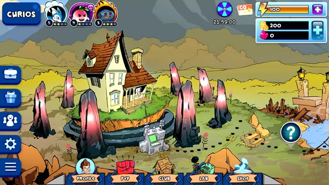 Curio Quest سکرین شاٹس