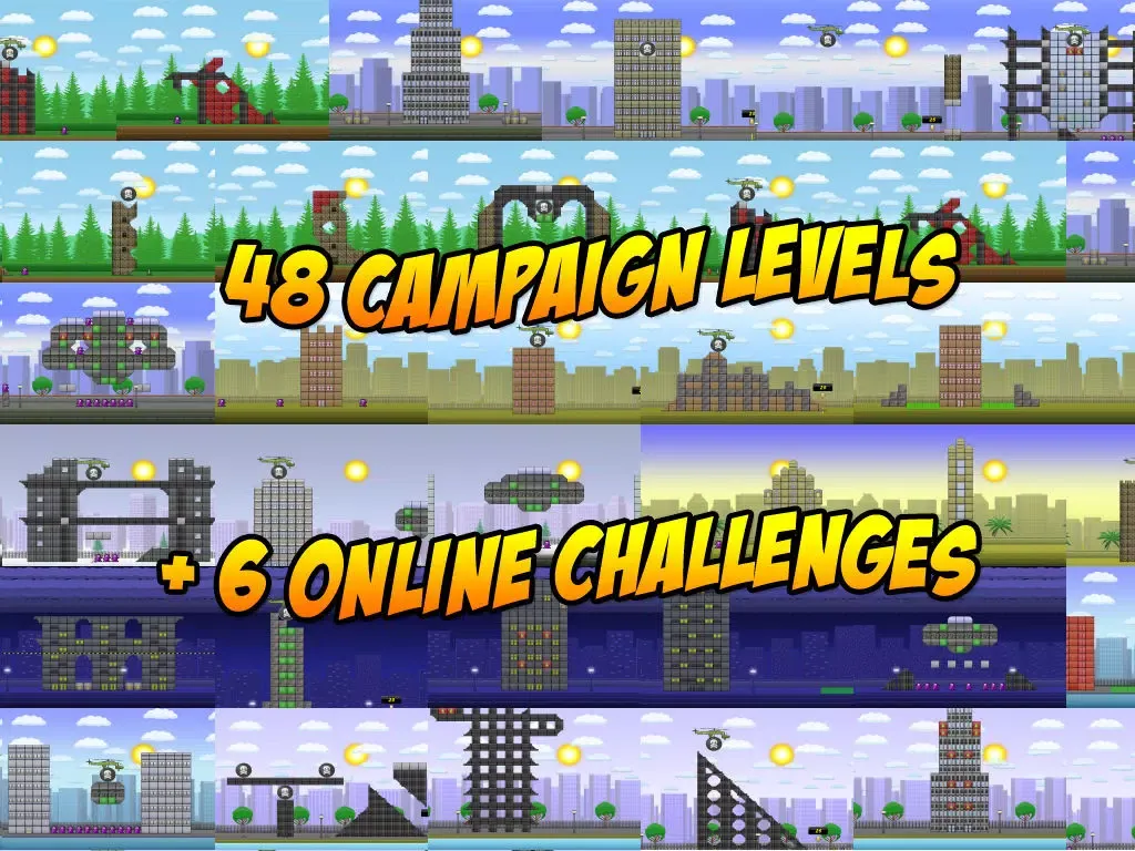 Capturas de tela do Monster Crush - Demolition iPad 